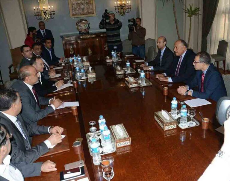sameh shukri meeting